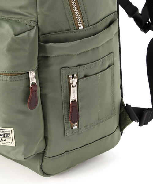 AVIREX（アヴィレックス）の「FLIGHT NYLON BACKPACK / フライト ナイロン バックパック / AVIREX / アヴィレックス（バックパック/リュック・メンズ・その他10/ブラック・F）」の11枚目の写真