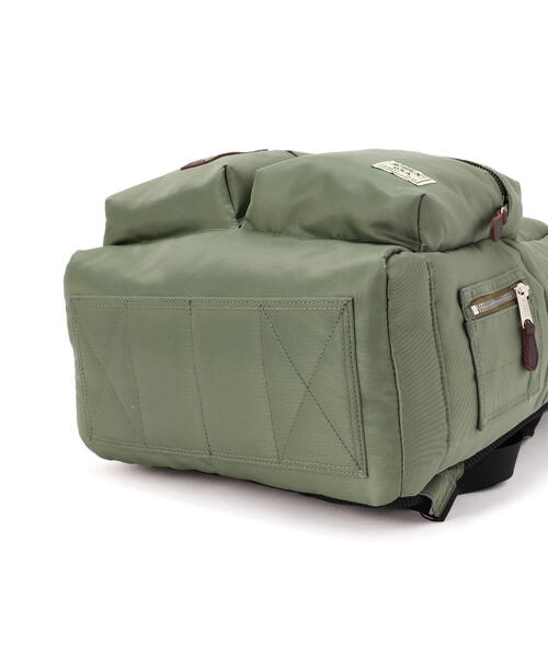 AVIREX（アヴィレックス）の「FLIGHT NYLON BACKPACK / フライト ナイロン バックパック / AVIREX / アヴィレックス（バックパック/リュック・メンズ・その他10/ブラック・F）」の16枚目の写真