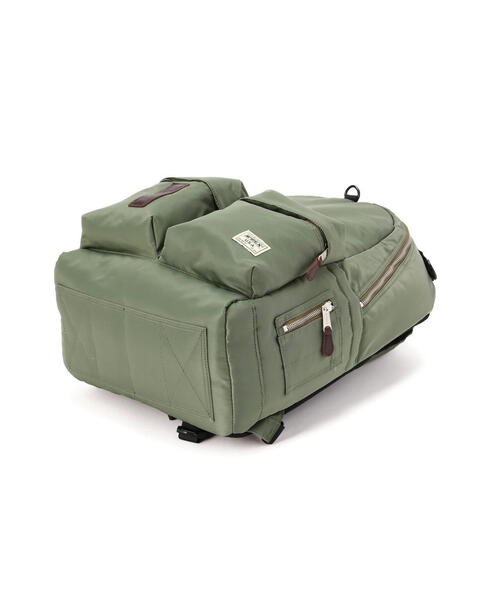 AVIREX（アヴィレックス）の「FLIGHT NYLON BACKPACK / フライト ナイロン バックパック / AVIREX / アヴィレックス（バックパック/リュック・メンズ・その他10/ブラック・F）」の17枚目の写真