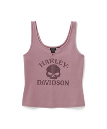 y2k❤️ Harley-Davidson ロゴ 透かし カモ タンクトップ ✰Harley-Davidson ロゴタンクトップ Y2K 00s - メルカリ