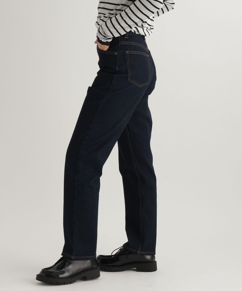 studio CLIP（スタディオクリップ）の「【daily CLIP】ハイウエストスリムデニム（デニムパンツ・レディース・ライトブルー/ネイビー・MEDIUM/SMALL）」の18枚目の写真