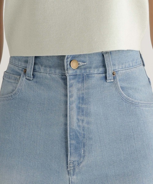 studio CLIP（スタディオクリップ）の「【daily CLIP】ハイウエストスリムデニム（デニムパンツ・レディース・ライトブルー/ネイビー・MEDIUM/SMALL）」の10枚目の写真