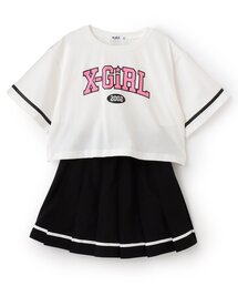 X-girl Stages(�G�b�N�X�K�[���X�e�[�W�X)�́y�l�C���i�ē��ׁz�y���c�X�Ŏ�舵�������z�J���b�W���S����T�V���c+�v���[�c�X�J�[�g(�A���T���u��)