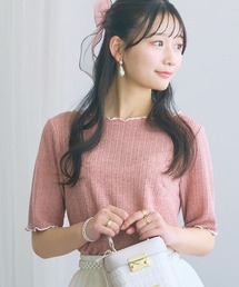 marun（マルン）の「＜大きいサイズ＞配色メロウカットソー marun（Tシャツ/カットソー）」