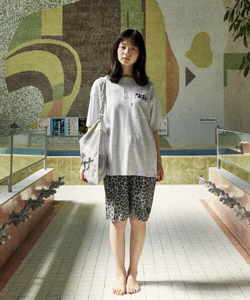 SAUVENIR/サウベニア 別注 メッシュバッグ付き KANNAIGI by Healthknit