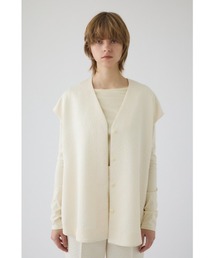 RIM.ARK | 【PRE ORDER】Glossy JQ shape vest グロッシージャガード シェイプ ベスト(ベスト)