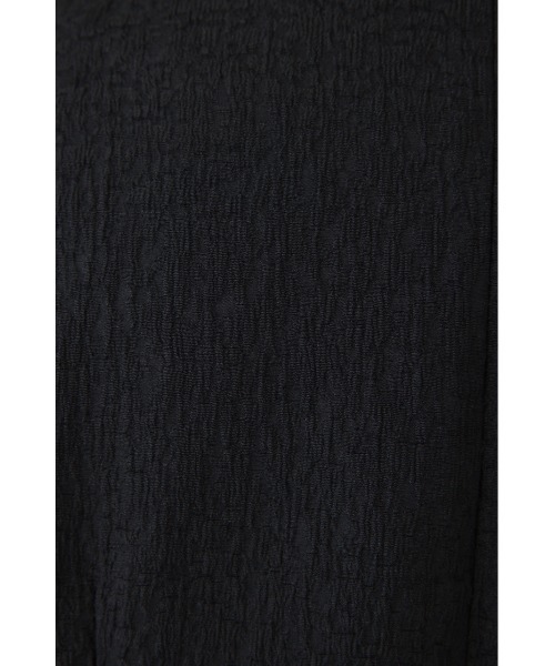 RIM.ARK（リムアーク）の「【PRE ORDER】Glossy JQ shape vest グロッシージャガード シェイプ ベスト（ベスト・レディース・ブラック/アイボリー・FREE）」の8枚目の写真