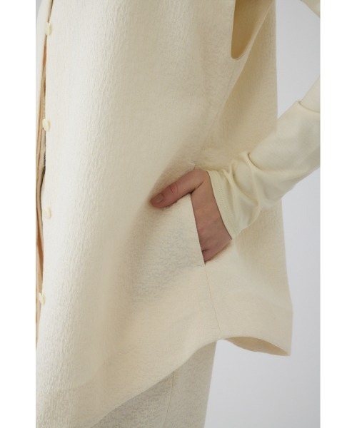 RIM.ARK（リムアーク）の「【PRE ORDER】Glossy JQ shape vest グロッシージャガード シェイプ ベスト（ベスト・レディース・ブラック/アイボリー・FREE）」の22枚目の写真