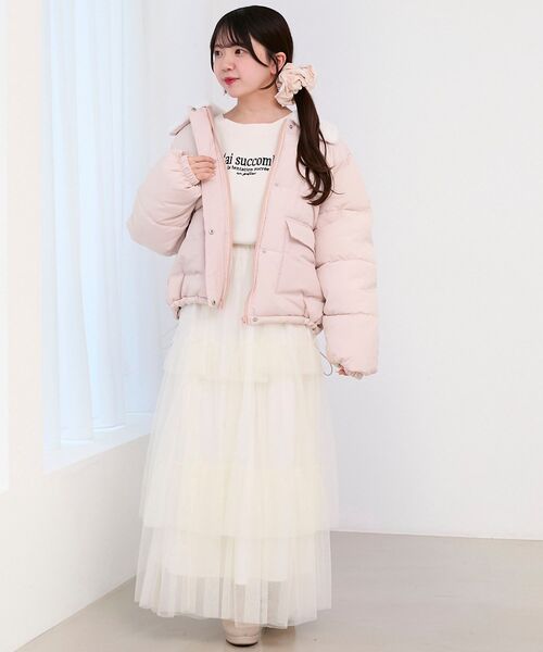 MAJESTIC LEGON(マジェスティックレゴン)の「エンブロイダリーロゴニット(ニット/セーター・レディース・アイボリー・MEDIUM)」の7枚目の写真