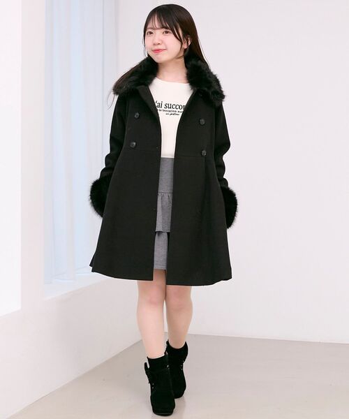 MAJESTIC LEGON(マジェスティックレゴン)の「エンブロイダリーロゴニット(ニット/セーター・レディース・アイボリー・MEDIUM)」の8枚目の写真