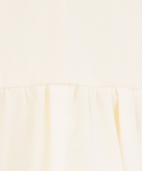 OPAQUE.CLIP（オペークドットクリップ）の「撥水ノーカラーペプラムブルゾン【洗濯機OK/抗ピル】（ブルゾン・レディース・オフホワイト/ネイビー/ライトベージュ・36/42/38/40）」の12枚目の写真