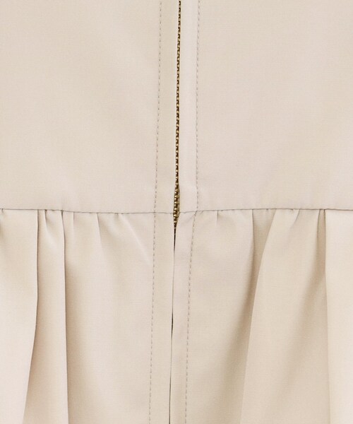 OPAQUE.CLIP（オペークドットクリップ）の「撥水ノーカラーペプラムブルゾン【洗濯機OK/抗ピル】（ブルゾン・レディース・オフホワイト/ネイビー/ライトベージュ・36/42/38/40）」の16枚目の写真