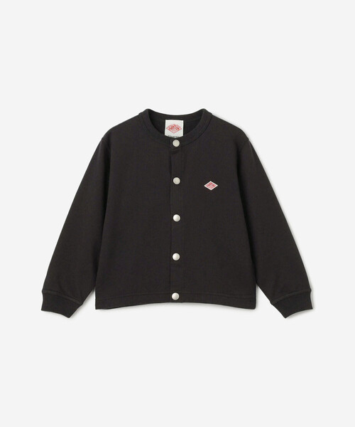DANTON | キッズ コットン クルーネックカーディガン（カーディガン