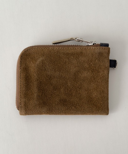 CANAL JEAN（キャナルジーン）の「choice_cnl　スウェードミニウォレット（財布・レディース・キャメル・ONE SIZE）」の7枚目の写真