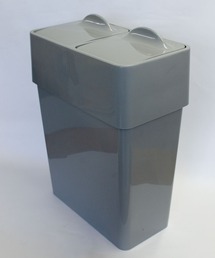 Umbra（アンブラ）の「UMBRA/エコリッドカン ダストボックス ゴミ箱 フタ付き（ダストボックス）」