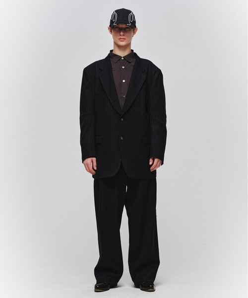 Jieda(ジエダ)の「DRAPING OVER TAIROLED JACKET(テーラードジャケット・メンズ・ブラウン/ブラック/グレー・2/1)」の10枚目の写真