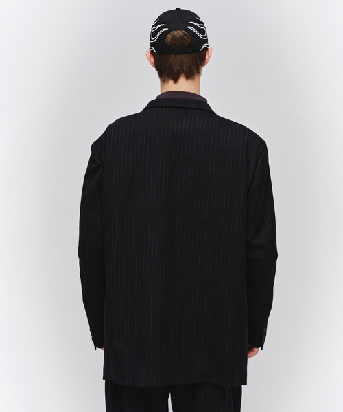 Jieda(ジエダ)の「DRAPING OVER TAIROLED JACKET(テーラードジャケット・メンズ・ブラウン/ブラック/グレー・2/1)」の12枚目の写真