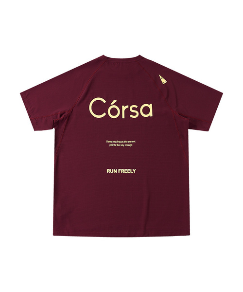 BUTTON SEOUL（ボタンソウル）の「コルサコットンスティッチラグランランニングショートスリーブ(5 COLORS)（Tシャツ/カットソー・メンズ・ブラック/グレー/イエロー/アイボリー/バーガンディー・MEDIUM/LARGE/X-LARGE）」の5枚目の写真