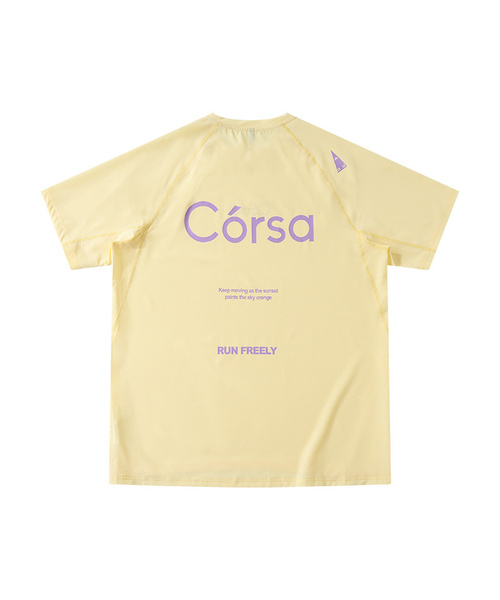BUTTON SEOUL（ボタンソウル）の「コルサコットンスティッチラグランランニングショートスリーブ(5 COLORS)（Tシャツ/カットソー・メンズ・ブラック/グレー/イエロー/アイボリー/バーガンディー・MEDIUM/LARGE/X-LARGE）」の4枚目の写真