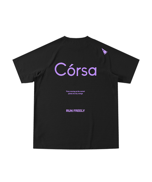 BUTTON SEOUL（ボタンソウル）の「コルサコットンスティッチラグランランニングショートスリーブ(5 COLORS)（Tシャツ/カットソー・メンズ・ブラック/グレー/イエロー/アイボリー/バーガンディー・MEDIUM/LARGE/X-LARGE）」の2枚目の写真