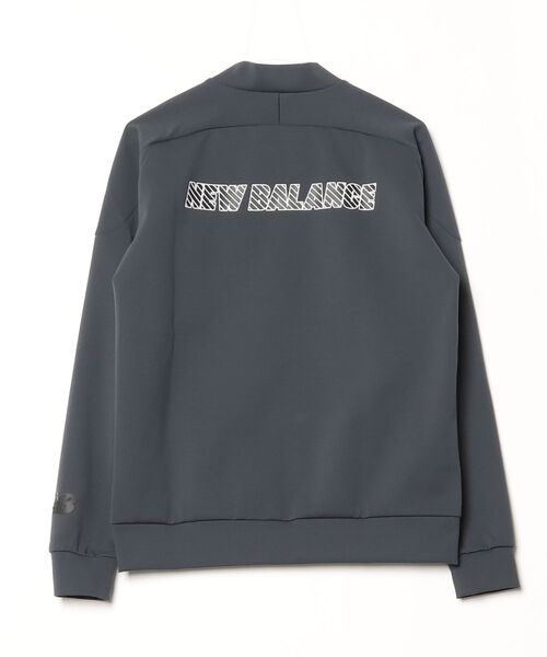 NEW BALANCE(ニューバランス)の「スウェットジャケット(スウェット・メンズ・チャコールグレー/ブラック・SMALL/MEDIUM/LARGE/X-LARGE/XX-LARGE)」の19枚目の写真