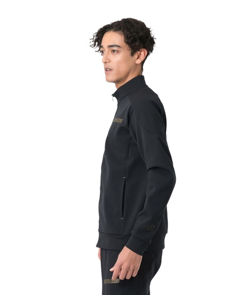 NEW BALANCE(ニューバランス)の「スウェットジャケット(スウェット・メンズ・チャコールグレー/ブラック・SMALL/MEDIUM/LARGE/X-LARGE/XX-LARGE)」の3枚目の写真