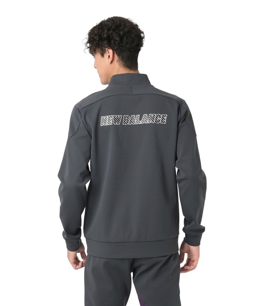 NEW BALANCE(ニューバランス)の「スウェットジャケット(スウェット・メンズ・チャコールグレー/ブラック・SMALL/MEDIUM/LARGE/X-LARGE/XX-LARGE)」の12枚目の写真