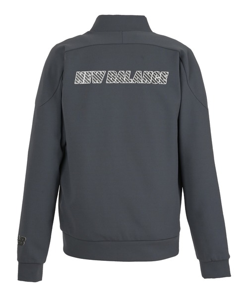 NEW BALANCE(ニューバランス)の「スウェットジャケット(スウェット・メンズ・チャコールグレー/ブラック・SMALL/MEDIUM/LARGE/X-LARGE/XX-LARGE)」の15枚目の写真