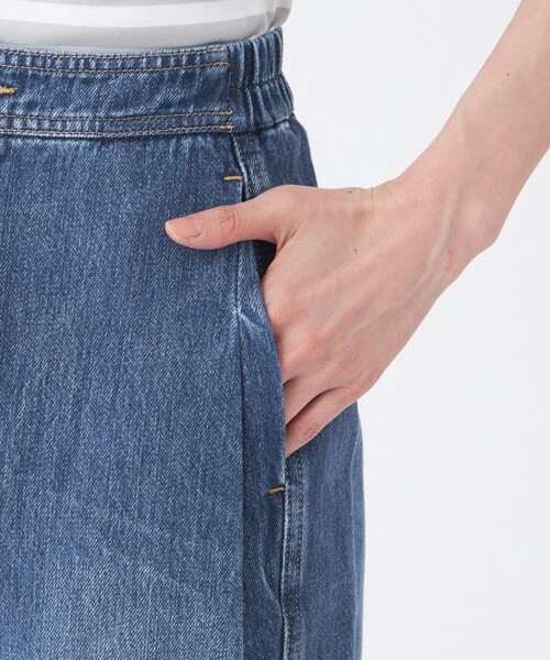 TRANS WORK(トランスワーク)の「【ウォッシャブル】ブレンドデニムパンツ(デニムパンツ・レディース・ネイビー/ブルー系その他2・40/38)」の10枚目の写真