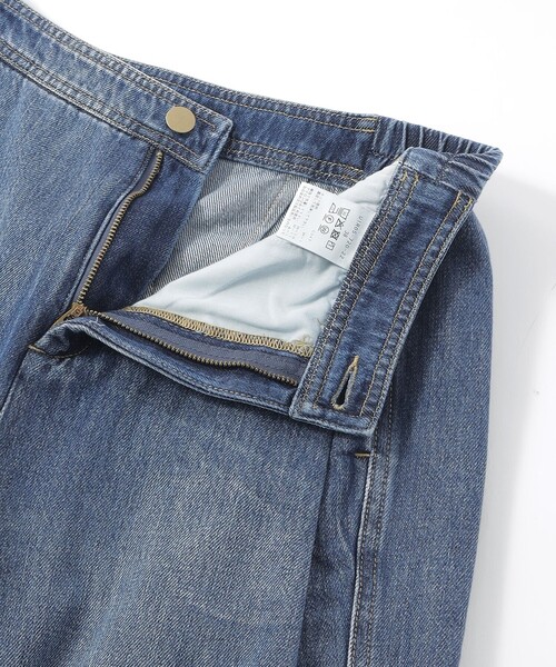 TRANS WORK(トランスワーク)の「【ウォッシャブル】ブレンドデニムパンツ(デニムパンツ・レディース・ネイビー/ブルー系その他2・40/38)」の11枚目の写真