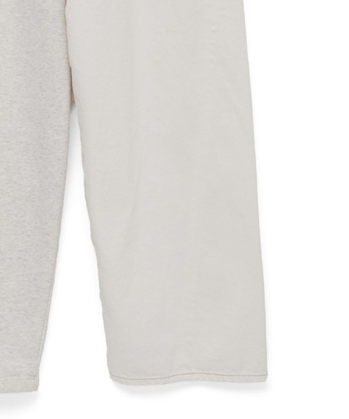 STYLISE（スタイライズ）の「【FACETASM】DENIM MERGING SWEAT PANTS / ホワイト×ホワイト [MYK-PT-08]（スウェットパンツ・レディース・ホワイト・M/S）」の8枚目の写真