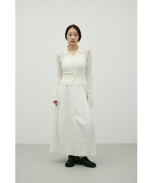 STYLEMIXER(スタイルミキサー)の「ヘムバルーンスカート(スカート・レディース・ブラック/ホワイト/ベージュ・SMALL/MEDIUM)」の6枚目の写真