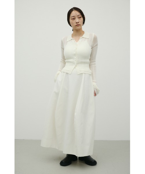 STYLEMIXER(スタイルミキサー)の「ヘムバルーンスカート(スカート・レディース・ブラック/ホワイト/ベージュ・SMALL/MEDIUM)」の5枚目の写真