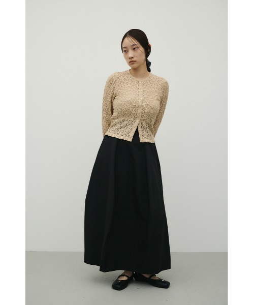 STYLEMIXER(スタイルミキサー)の「ヘムバルーンスカート(スカート・レディース・ブラック/ホワイト/ベージュ・SMALL/MEDIUM)」の17枚目の写真