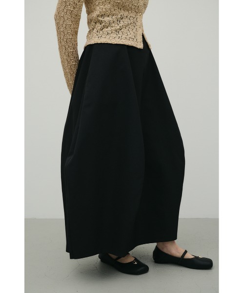 STYLEMIXER(スタイルミキサー)の「ヘムバルーンスカート(スカート・レディース・ブラック/ホワイト/ベージュ・SMALL/MEDIUM)」の18枚目の写真