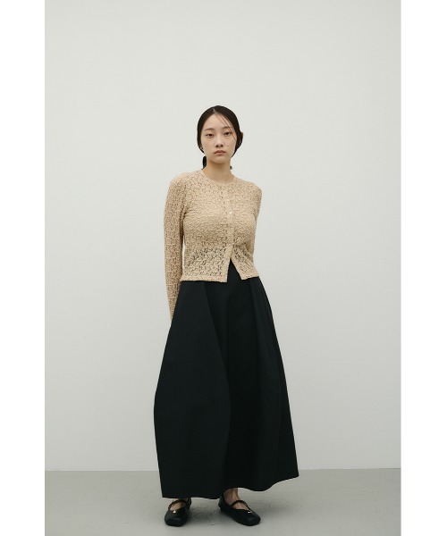 STYLEMIXER(スタイルミキサー)の「ヘムバルーンスカート(スカート・レディース・ブラック/ホワイト/ベージュ・SMALL/MEDIUM)」の21枚目の写真