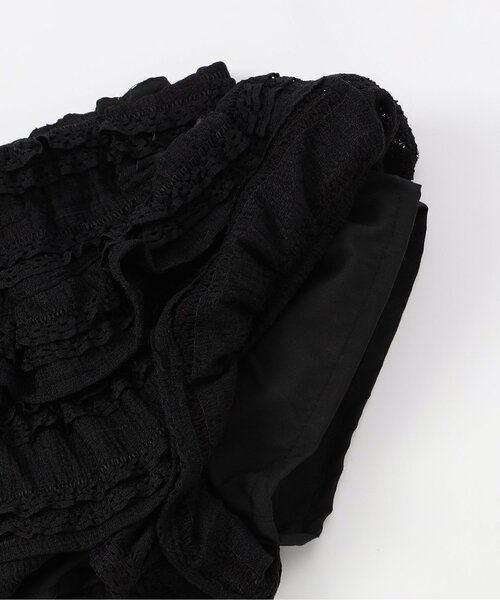 Seraph(セラフ)の「ティアードショートパンツ(その他パンツ・キッズ・サックスブルー/ブラック/その他3/オフホワイト・90/80/140/130/120/110/100)」の13枚目の写真