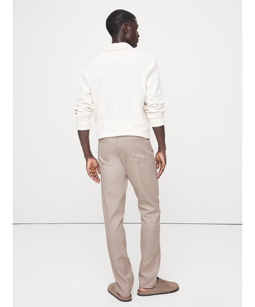 Banana Republic（バナナリパブリック）の「SLIM LINEN TRAVELER PANT（その他パンツ・メンズ・インディゴブルー/ライトベージュ/ピンク/ブラウン/ベージュ/ホワイト・31W 30L/30W 30L/29W 30L/34W 30L/33W 30L/28W 30L/32W 30L）」の10枚目の写真