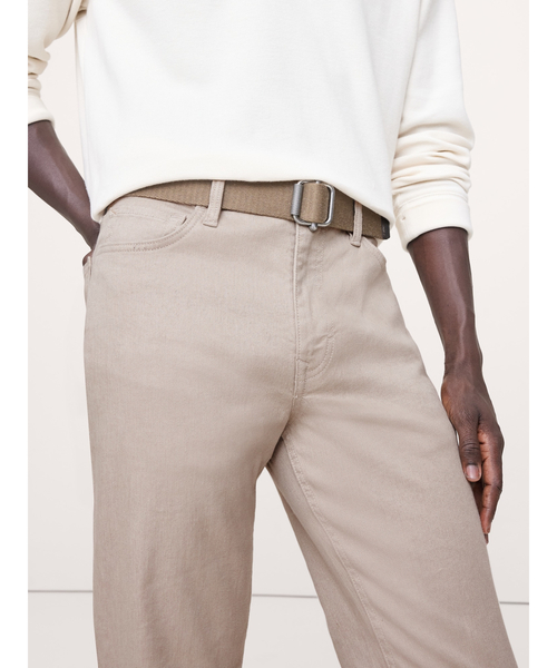 Banana Republic（バナナリパブリック）の「SLIM LINEN TRAVELER PANT（その他パンツ・メンズ・インディゴブルー/ライトベージュ/ピンク/ブラウン/ベージュ/ホワイト・31W 30L/30W 30L/29W 30L/34W 30L/33W 30L/28W 30L/32W 30L）」の17枚目の写真