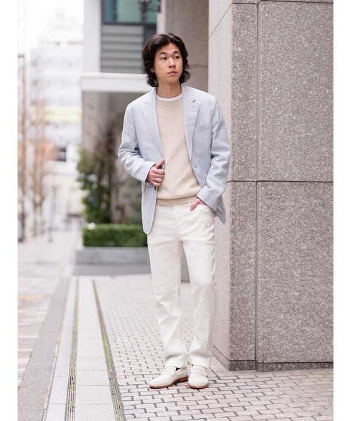 Banana Republic(バナナリパブリック)の「スリム リネンコットン トラベラーパンツ(その他パンツ・メンズ・インディゴブルー/ライトベージュ/ピンク/ブラウン/ベージュ/ホワイト/ブラック・31W 30L/30W 30L/29W 30L/34W 30L/33W 30L/28W 30L/32W 30L)」の8枚目の写真
