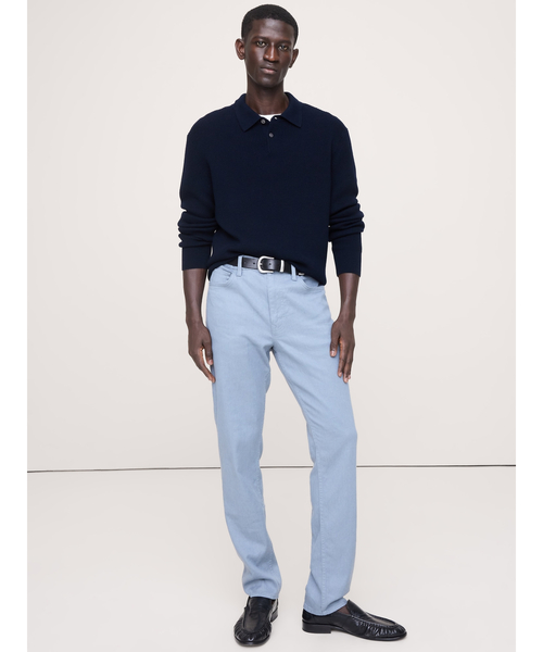Banana Republic(バナナリパブリック)の「スリム リネンコットン トラベラーパンツ(その他パンツ・メンズ・インディゴブルー/ライトベージュ/ピンク/ブラウン/ベージュ/ホワイト/ブラック・31W 30L/30W 30L/29W 30L/34W 30L/33W 30L/28W 30L/32W 30L)」の11枚目の写真