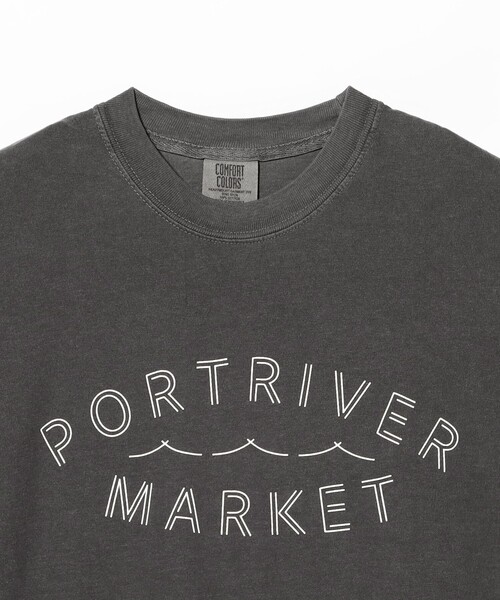 fennica（フェニカ）の「PORTRIVER MARKET / オリジナル Tシャツ（Tシャツ/カットソー・レディース・ブラック系その他4・LL/MEDIUM）」の3枚目の写真