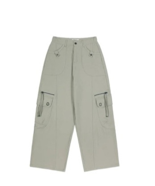 FANCY CLUB(ファンシークラブ)の「◇FANCYCLUB◇ブランド直輸入正規品/クロス ポケット カーゴ パンツ CROSS POCKET CARGO PANTS(カーゴパンツ・レディース・ライトカーキ/ブラック/ピンクベージュ・M/S)」の18枚目の写真