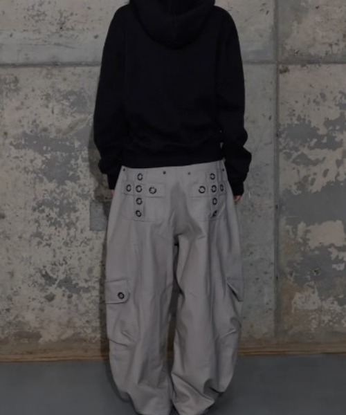 FANCY CLUB(ファンシークラブ)の「◇FANCYCLUB◇ブランド直輸入正規品/クロス ポケット カーゴ パンツ CROSS POCKET CARGO PANTS(カーゴパンツ・レディース・ライトカーキ/ブラック/ピンクベージュ・M/S)」の8枚目の写真