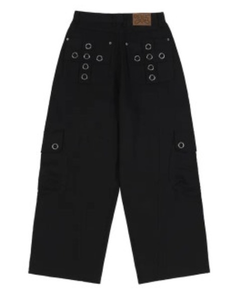 FANCY CLUB(ファンシークラブ)の「◇FANCYCLUB◇ブランド直輸入正規品/クロス ポケット カーゴ パンツ CROSS POCKET CARGO PANTS(カーゴパンツ・レディース・ライトカーキ/ブラック/ピンクベージュ・M/S)」の14枚目の写真