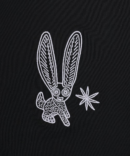 チチカカ(チチカカ)の「Orale! アレブリヘ刺繍ワイドTシャツ(Tシャツ/カットソー・レディース・ピンク/ブラック/ブルー・FREE)」の14枚目の写真