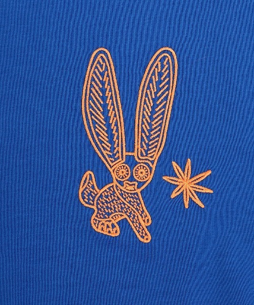 チチカカ(チチカカ)の「Orale! アレブリヘ刺繍ワイドTシャツ(Tシャツ/カットソー・レディース・ピンク/ブラック/ブルー・FREE)」の15枚目の写真