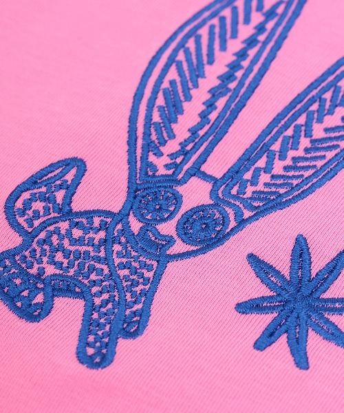 チチカカ(チチカカ)の「Orale! アレブリヘ刺繍ワイドTシャツ(Tシャツ/カットソー・レディース・ピンク/ブラック/ブルー・FREE)」の17枚目の写真