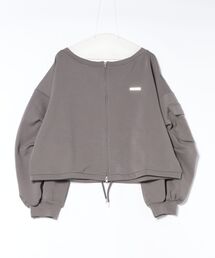 ANDGEEBEE | ワンショルジッププルオーバー(パーカー)