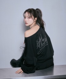 ANDGEEBEE（アンジービー）の「ワンショルジッププルオーバー（パーカー）」